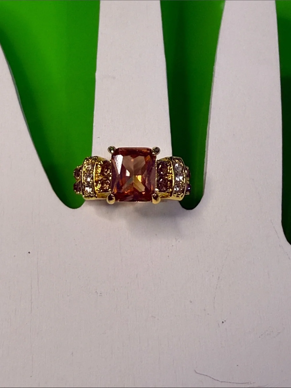 Gold-Tone Cocktail Ring - Women Jewelry